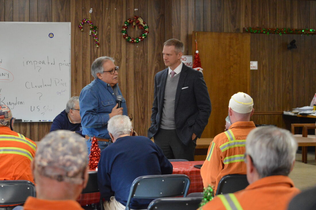State treasurer speaks with steelworkers about trade | News, Sports, Jobs - Vimarsana News